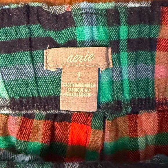 Aerie Plaid Pajama Bottoms – Size Small - Picture 4 of 4